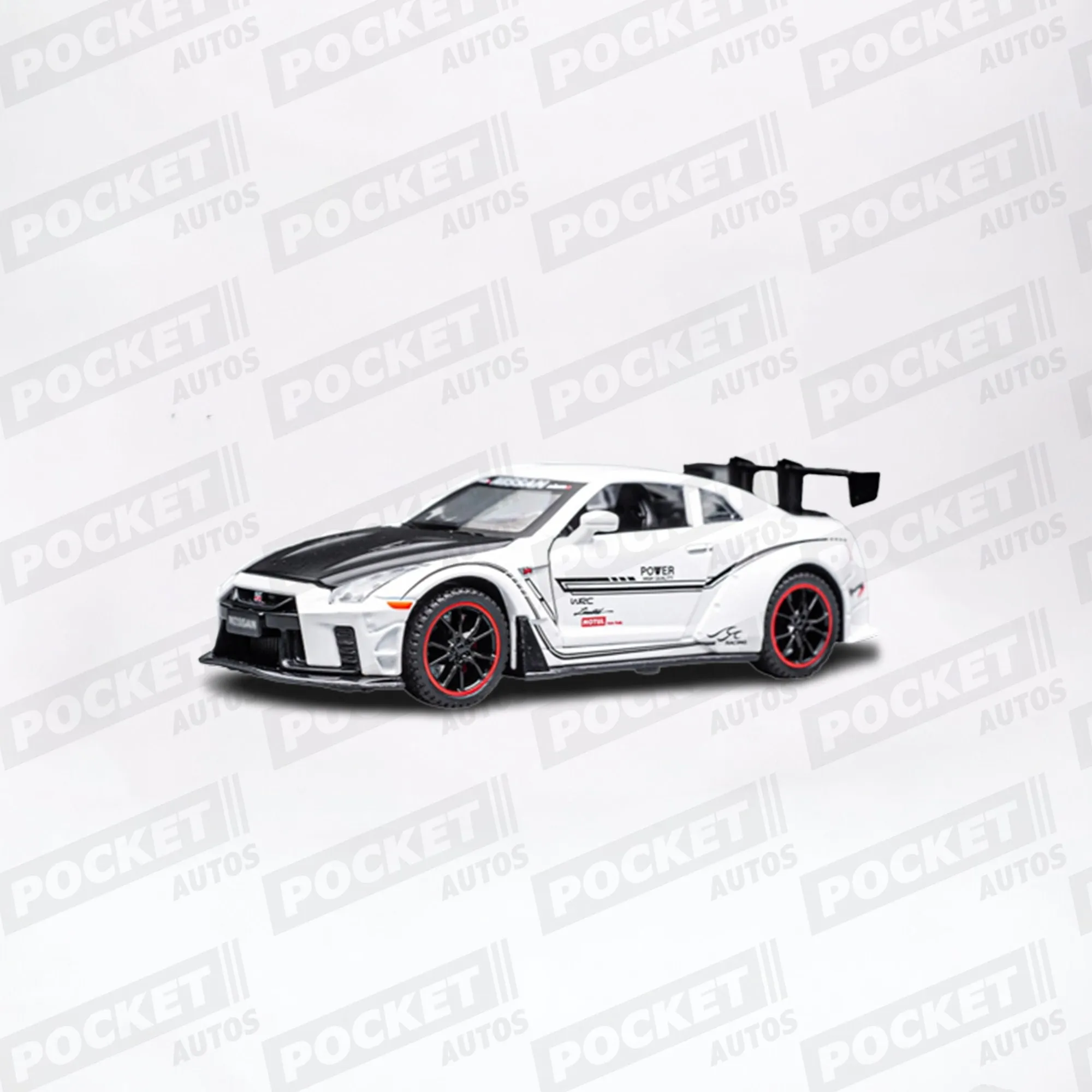 44756 diecast nissan gtr r35 interior detail