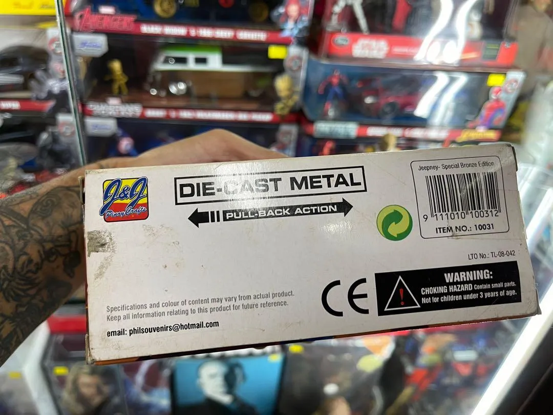 44772 jeepney diecast details