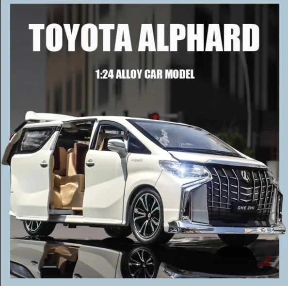 44791 diecast toyota alphard collection
