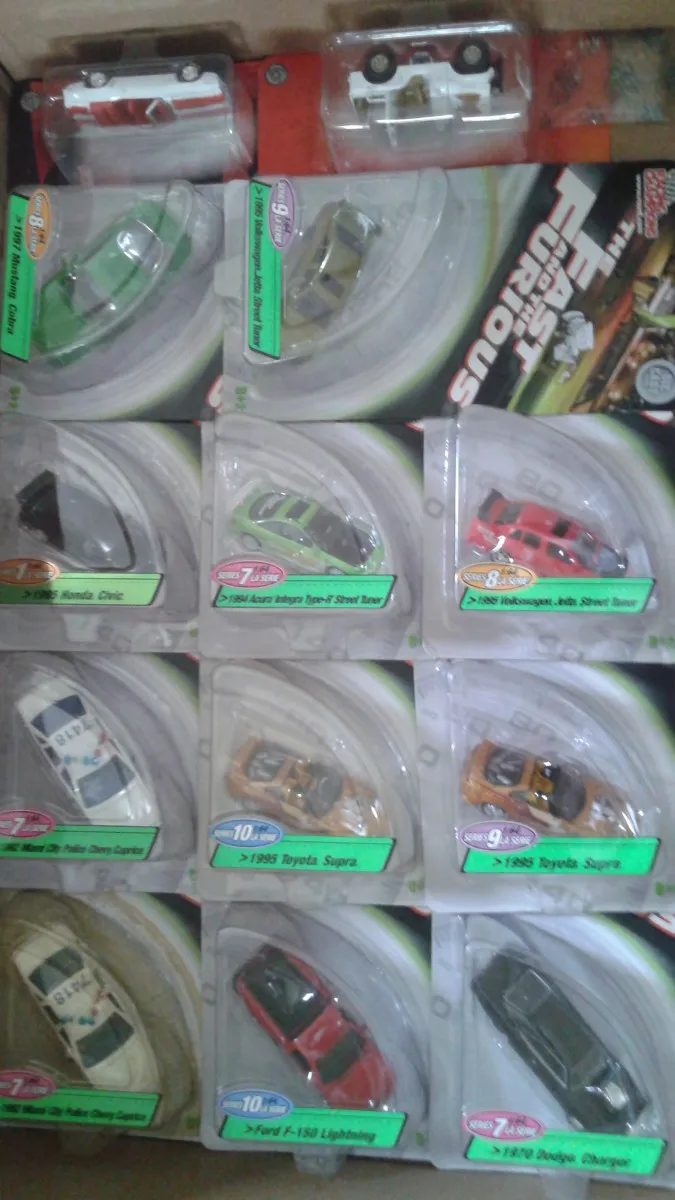 44793 fast and furious diecast cars 3 pack modern marvels