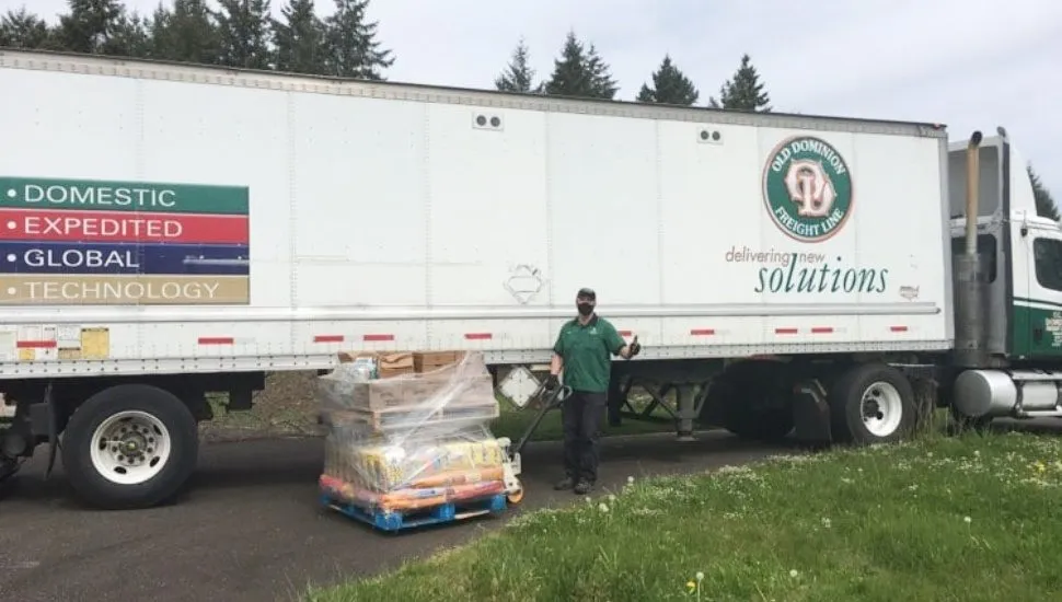 44808 odfl custom truck