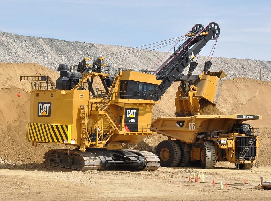 44812 caterpillar 7495 diecast size