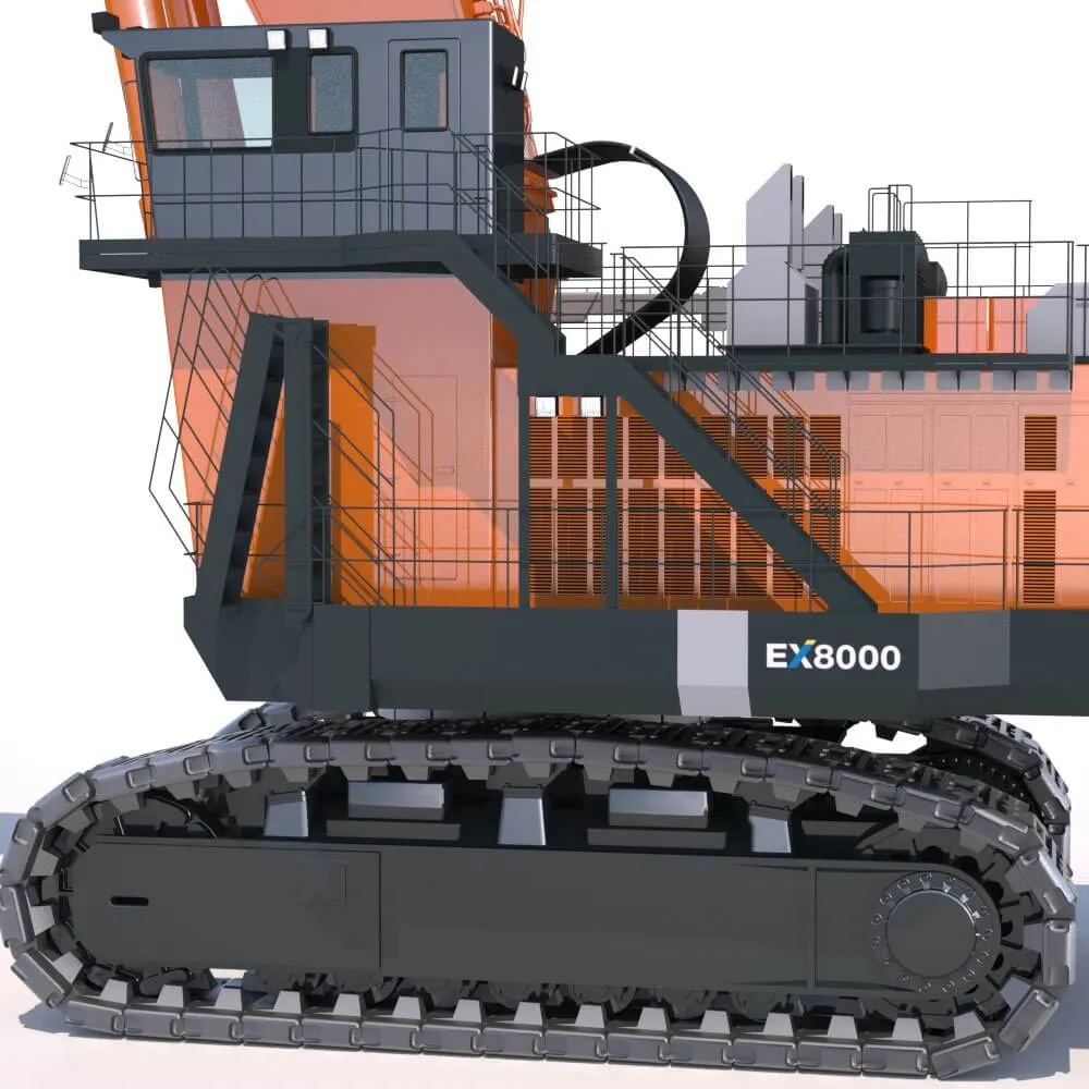 44836 ex8000 diecast model scale