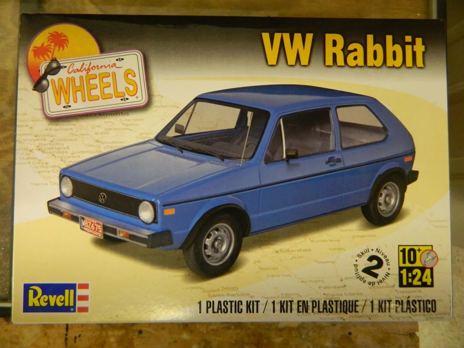 44853 vw rabbit diecast interior