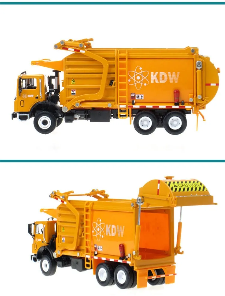 44862 diecast garbage truck model5