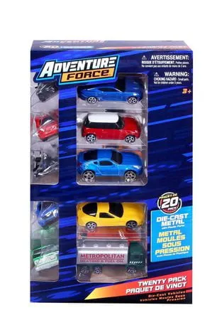 44876 adventure force diecast 20 pack main