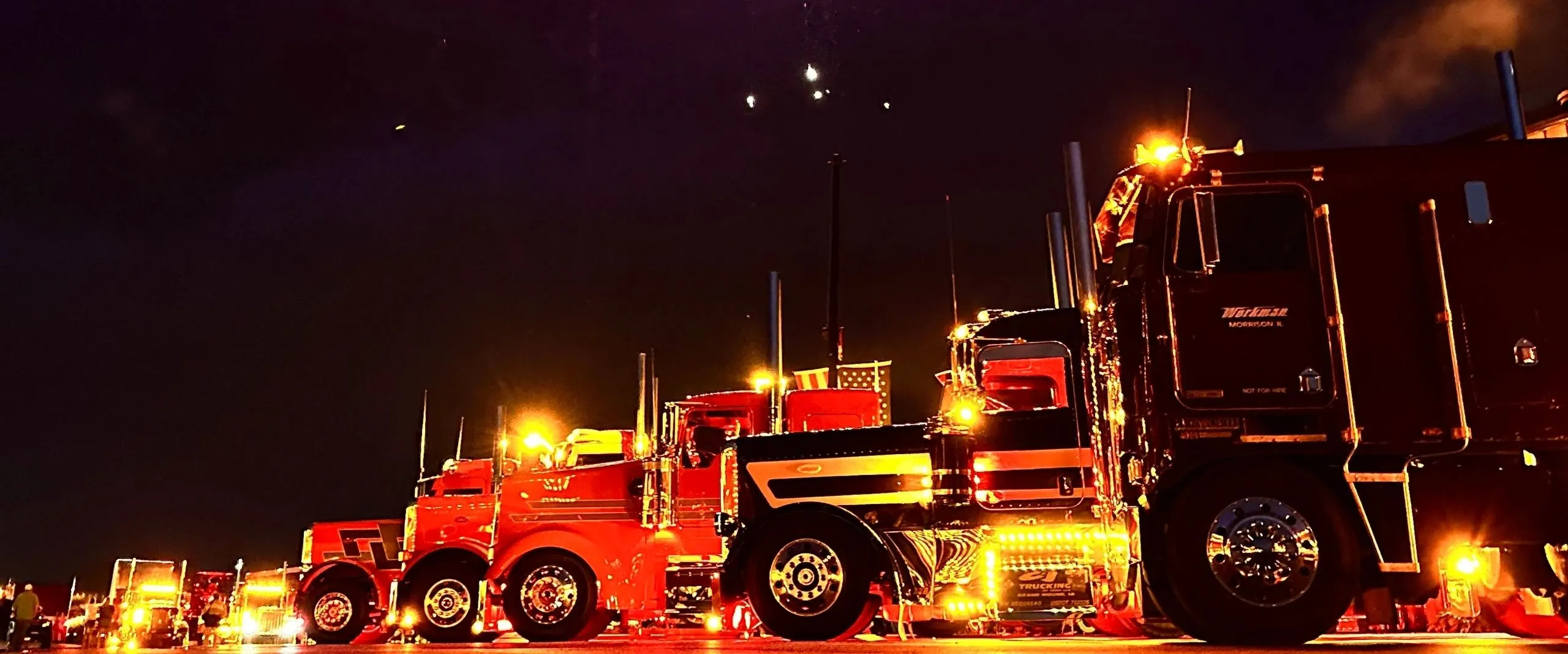 44919 diecast trucks cleaned