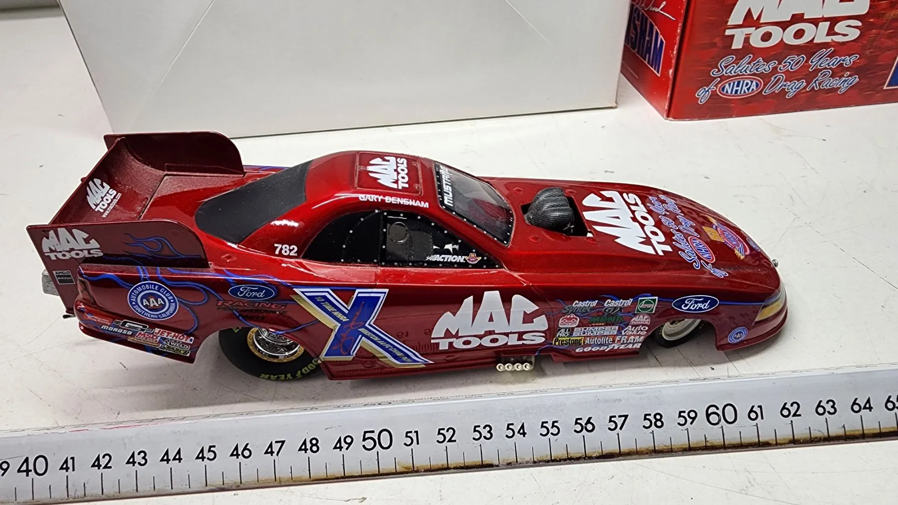 44953 diecast funny car model packaging 7