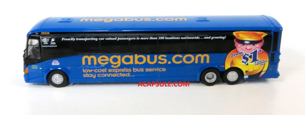 44956 megabus diecast model 5