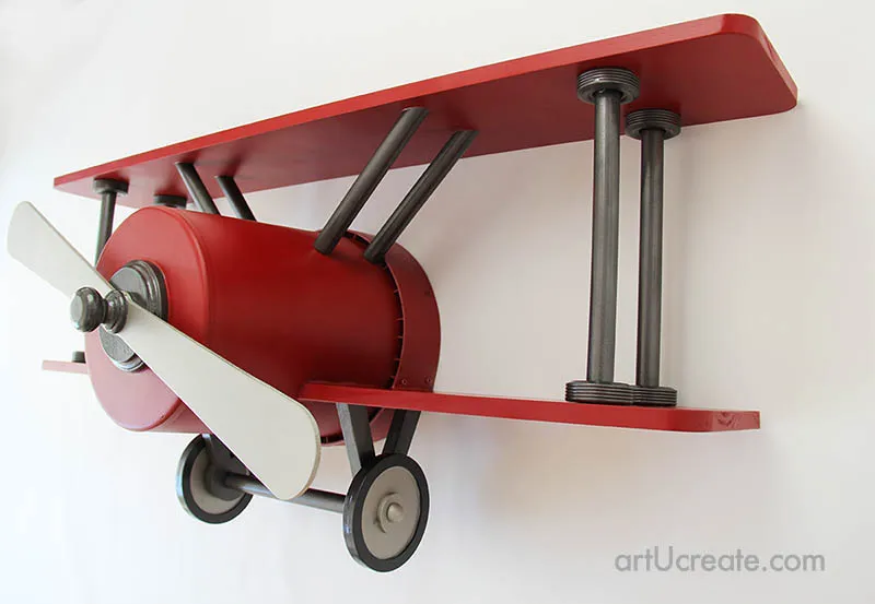 44961 diecast airplane wall display 1