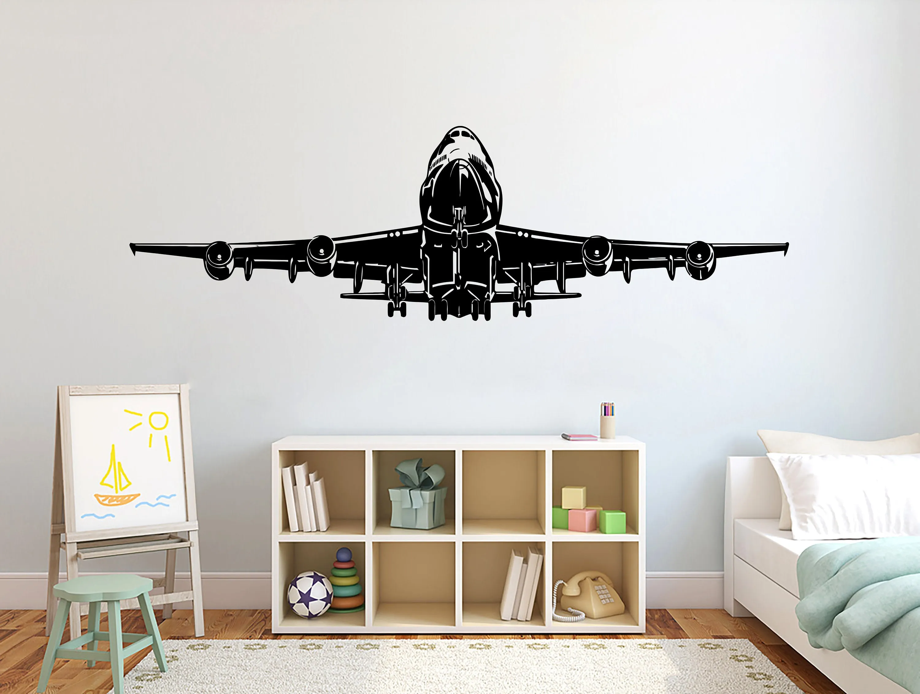 44961 diecast airplane wall display 4