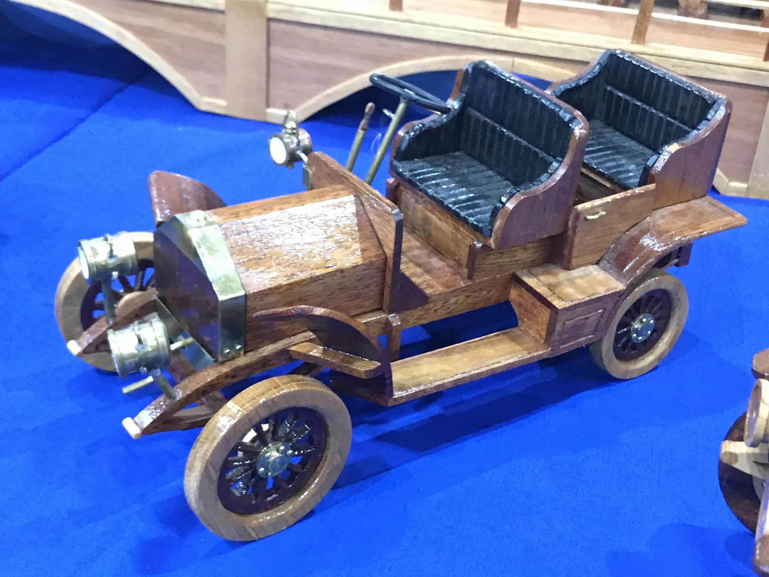 44963 diecast model shop owner talking