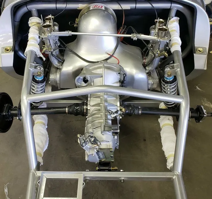 44969 porsche 550 spyder diecast model closeup