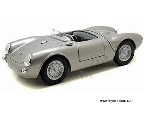 44969 porsche 550 spyder diecast model in action