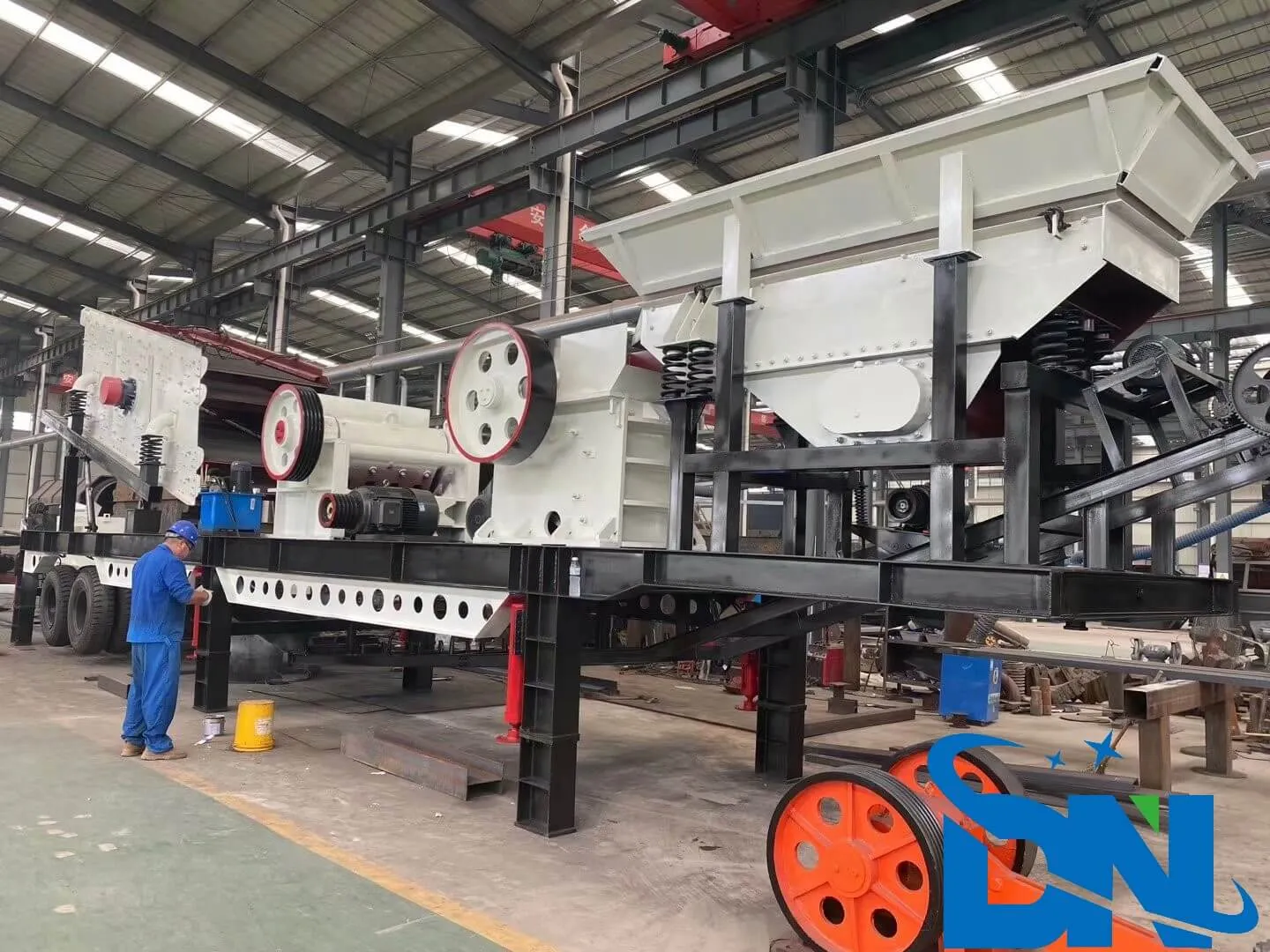 44998 diecast mobile crusher research guide