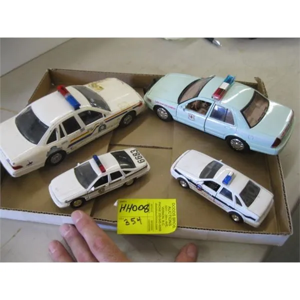 45003 diecast police car functional