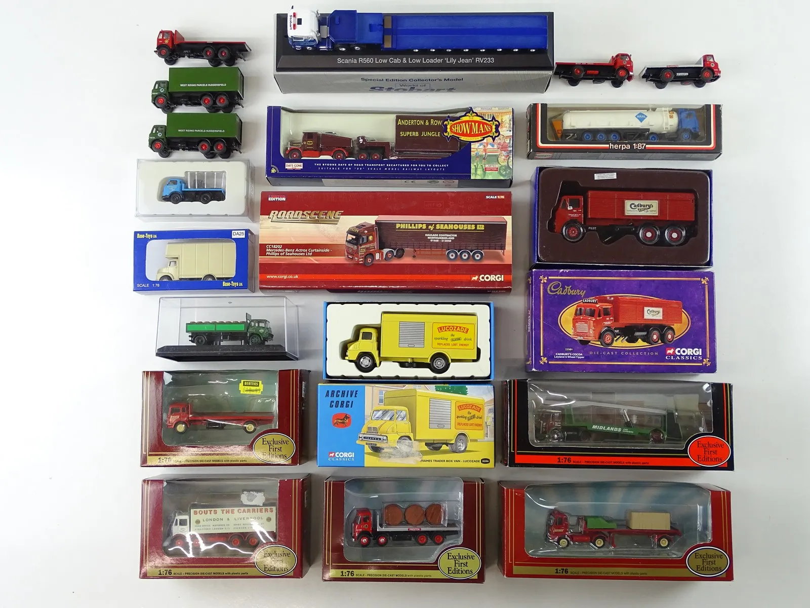 45005 efe diecast truck collection