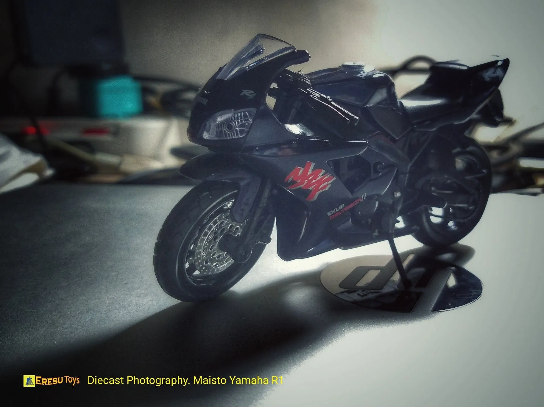 45008 diecast toy motorbike aesthetics
