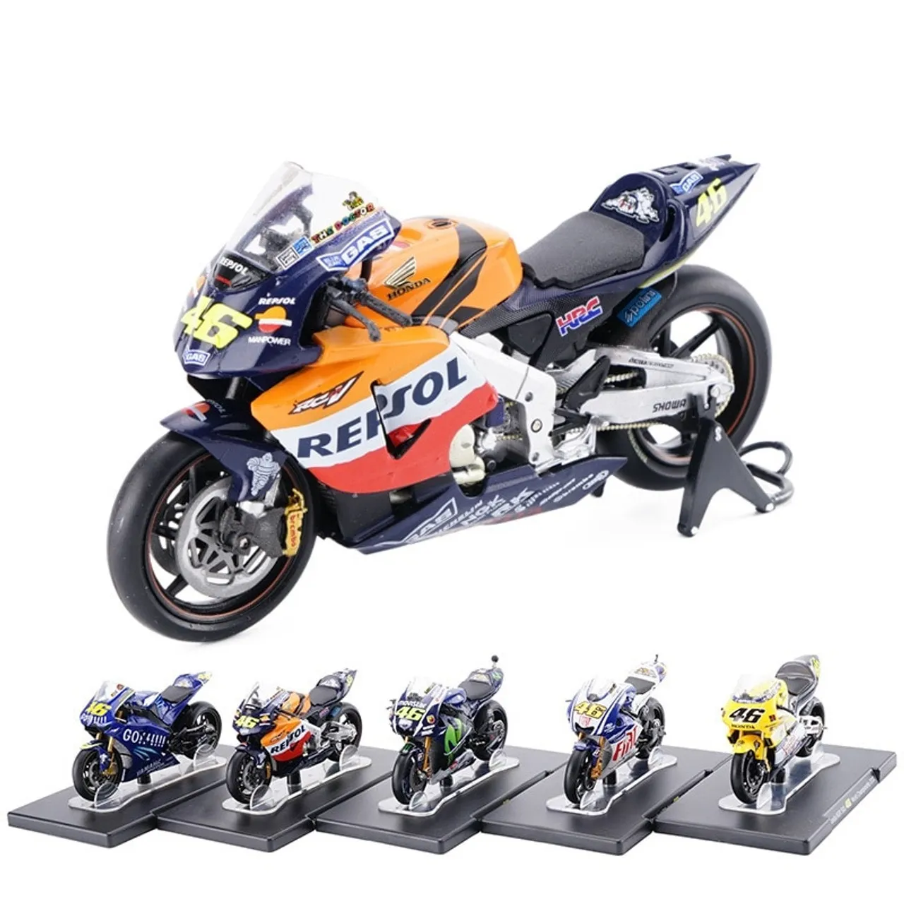 45008 diecast toy motorbike materials