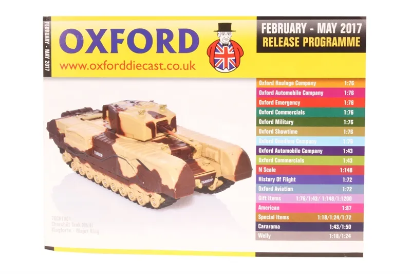 45014 oxford diecast catalogue pages