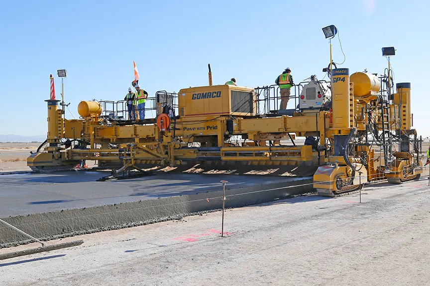 45046 gomaco concrete paver diecast