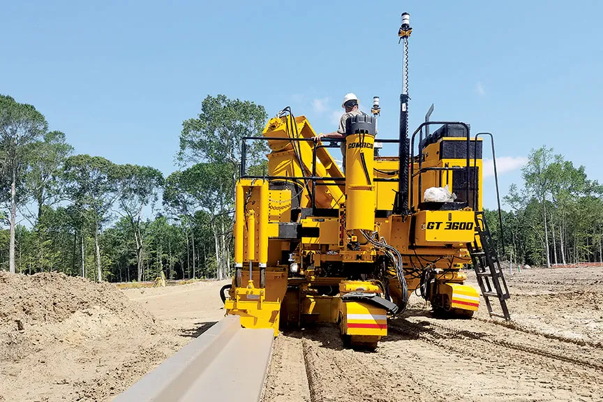 45046 gomaco slipform paver diecast