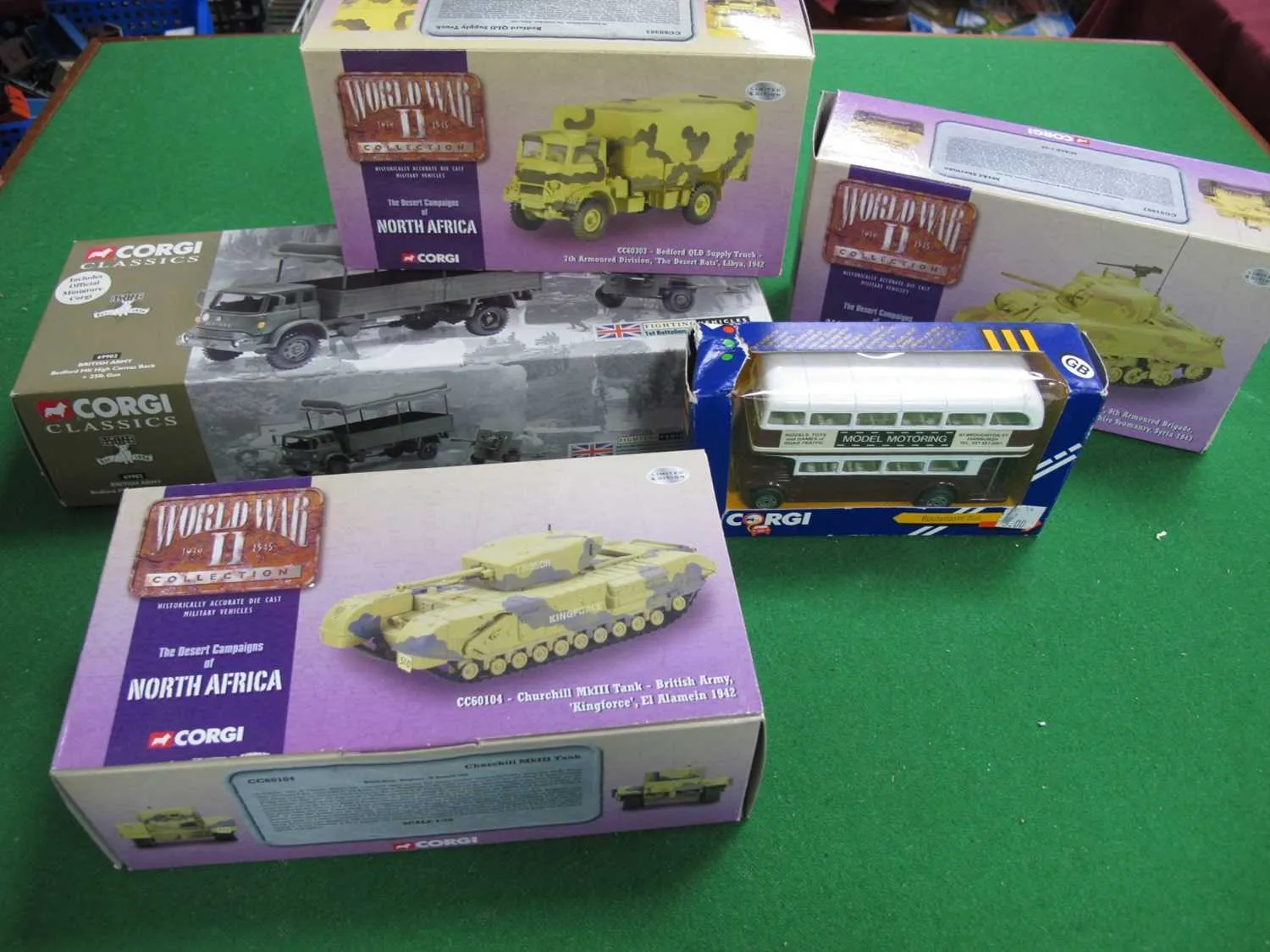 45106 corgi military vehicles series examples