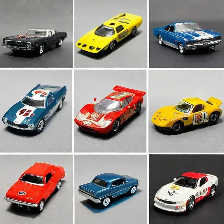45108 diecast car display